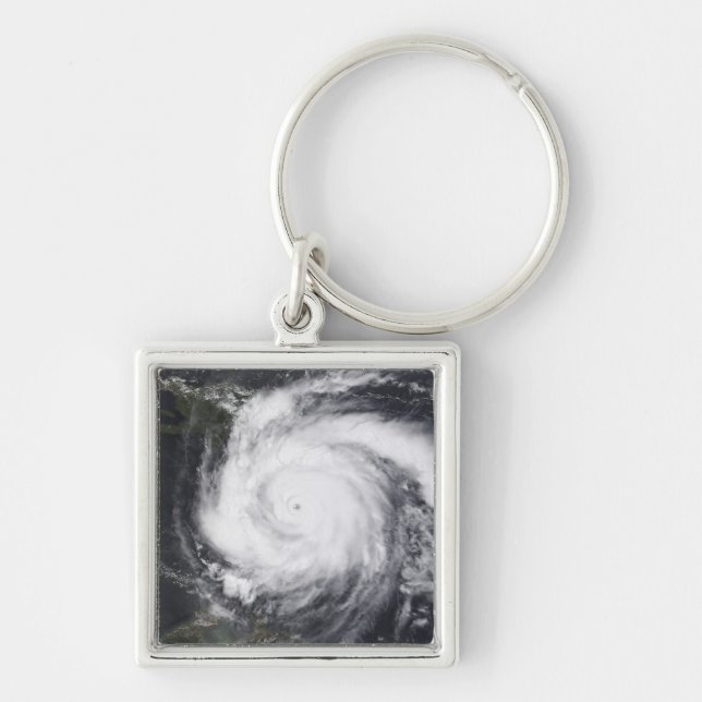 Hurricane Dean in the Atlantic and Carribbean Keychain (Front)