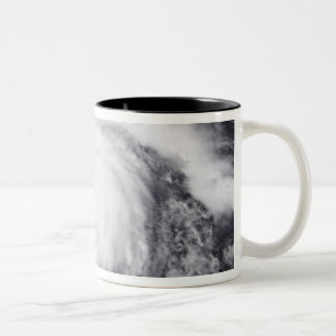 Hurricane Dean in the Atlantic and Carribbean Two-Tone Coffee Mug