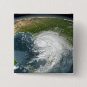 Hurricane Dennis 2 2 Inch Square Button