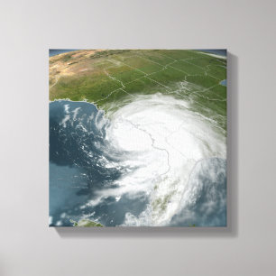 Hurricane Dennis 2 Canvas Print