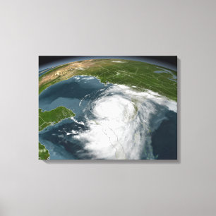 Hurricane Dennis 3 Canvas Print