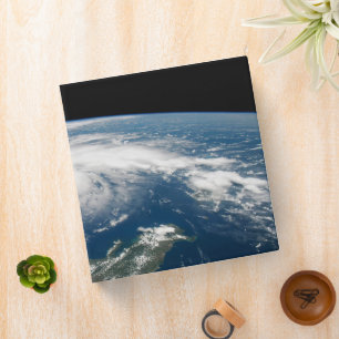 Hurricane Dorian Over The Atlantic Ocean. Binder