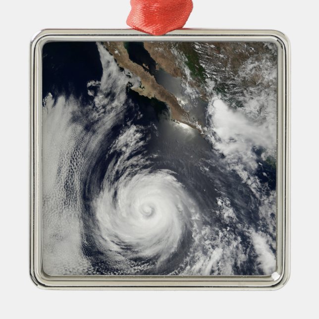 Hurricane Douglas Metal Ornament (Front)