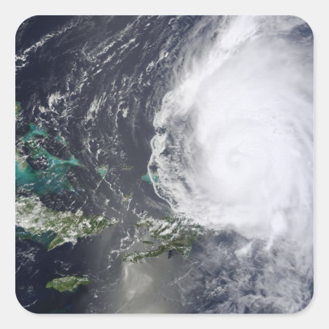 Hurricane Earl 2 Square Sticker (Front)