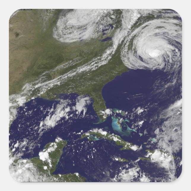 Hurricane Earl 3 Square Sticker (Front)