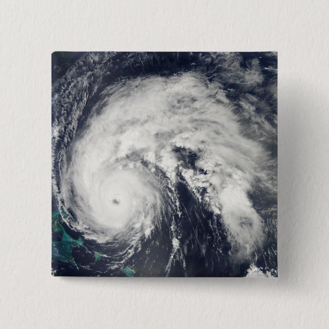 Hurricane Earl 5 2 Inch Square Button (Front)