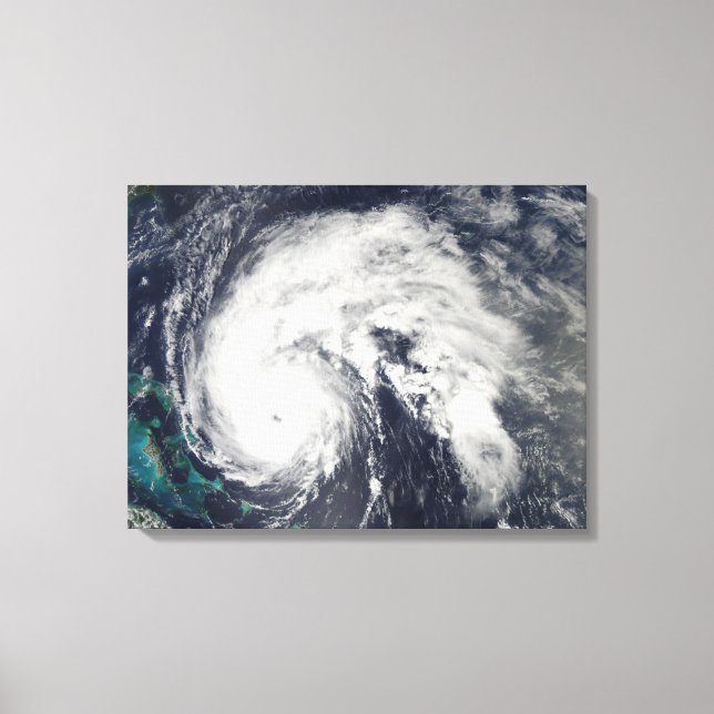 Hurricane Earl 5 Canvas Print (Front)