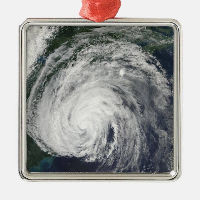 Hurricane Earl off the Mid-Atlantic Metal Ornament (Front)