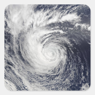 Hurricane Ele Square Sticker