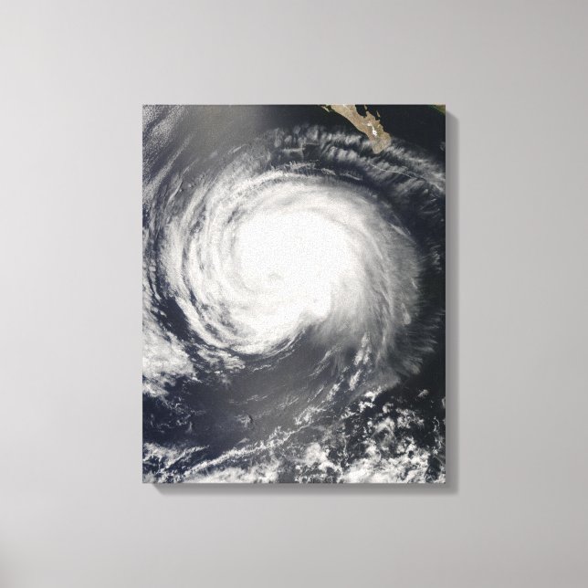 Hurricane Fausto Canvas Print (Front)