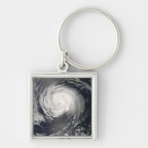 Hurricane Fausto Keychain