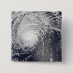 Hurricane Felicia 2 Inch Square Button