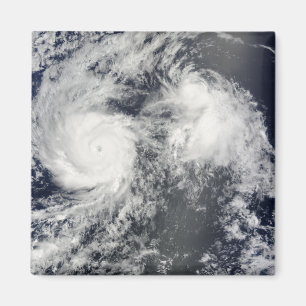 Hurricane Felicia and Storm Enrique east of Haw Magnet