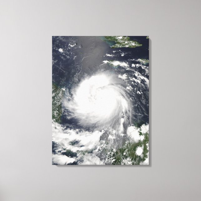 Hurricane Felix 2 Canvas Print (Front)