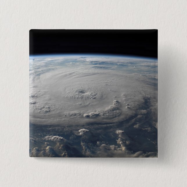 Hurricane Felix 4 2 Inch Square Button (Front)