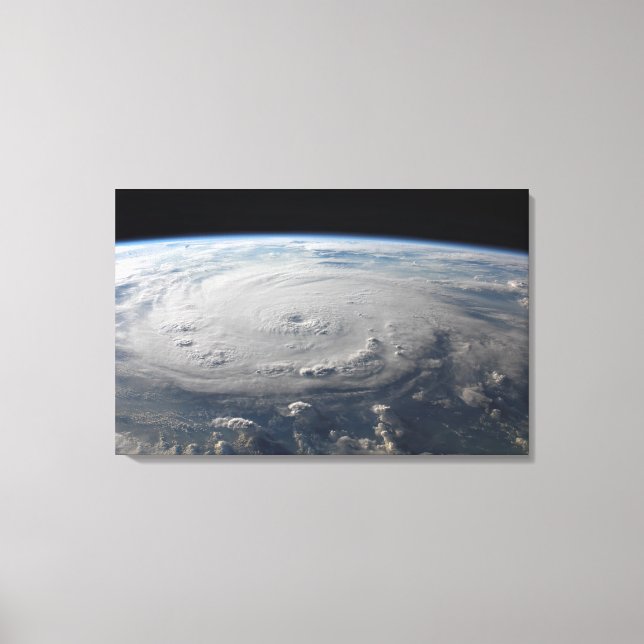 Hurricane Felix Canvas Print (Front)