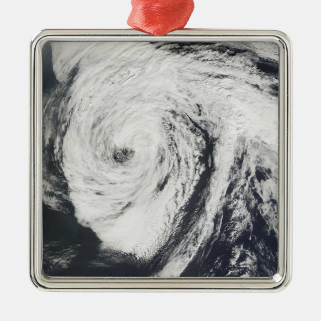 Hurricane Florence Metal Ornament (Front)