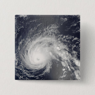 Hurricane Flossie 2 Inch Square Button