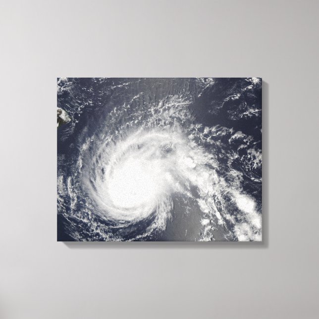 Hurricane Flossie Canvas Print (Front)