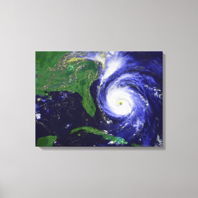 Hurricane Fran Canvas Print (Front)