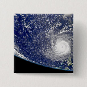 Hurricane Frances 2 Inch Square Button