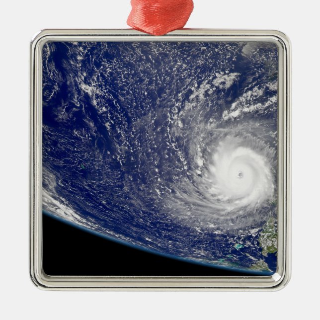 Hurricane Frances 2 Metal Ornament (Front)