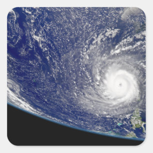 Hurricane Frances 2 Square Sticker