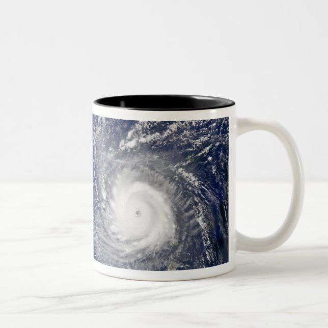 Hurricane Frances 2 Two-Tone Coffee Mug (Right)
