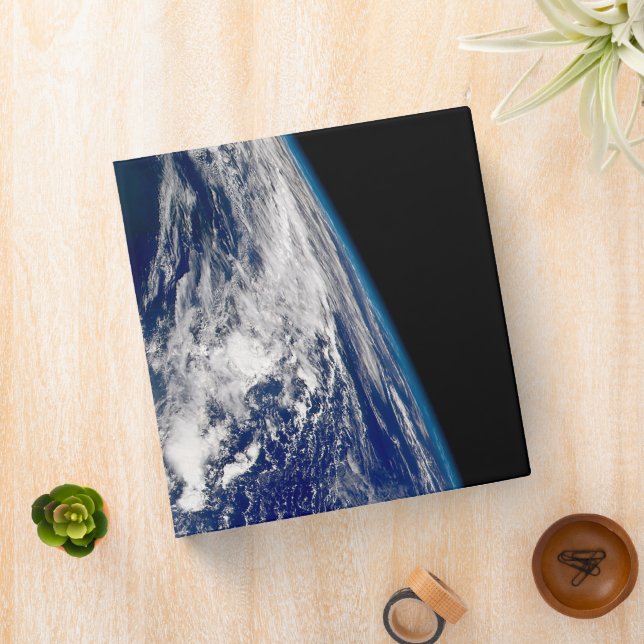 Hurricane Frances On A Partial Earth. Binder (In Situ)
