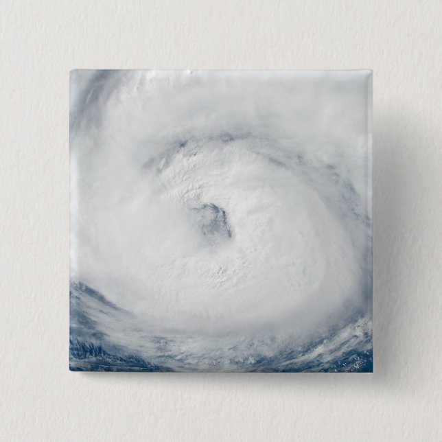 Hurricane Gordon 2 Inch Square Button (Front)