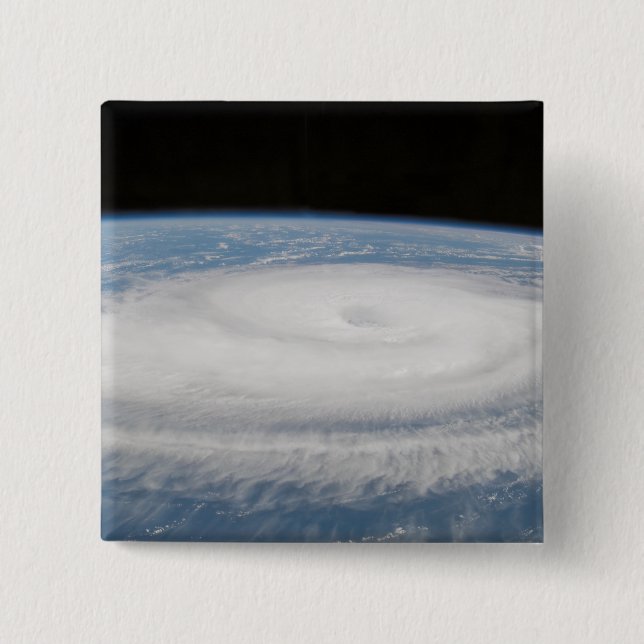 Hurricane Gordon 3 2 Inch Square Button (Front)