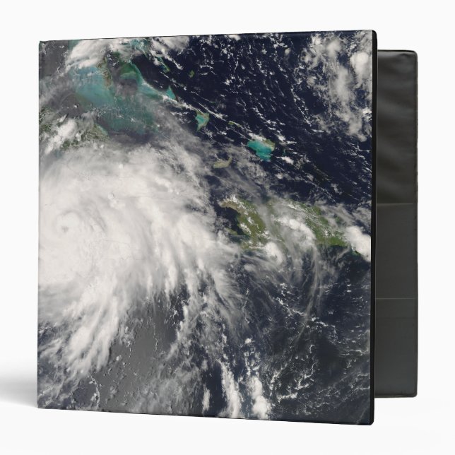 Hurricane Gustav over Jamaica 2 Binder (Front/Inside)