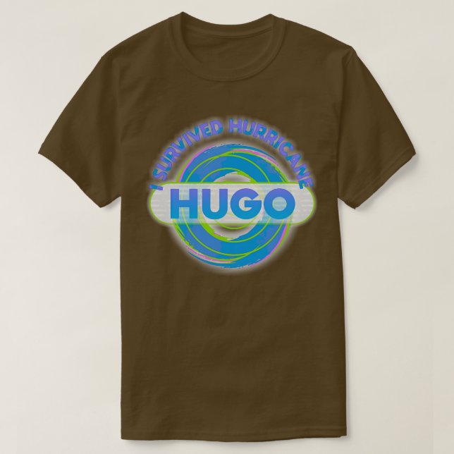 Hurricane Hugo T-Shirt (Design Front)