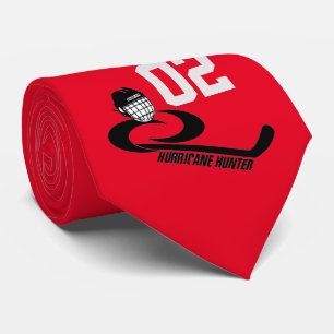 Hurricane HUNTER Customizable Team Hockey Tie