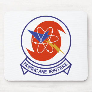 Hurricane Hunters Squadron Patch Mouse Pad