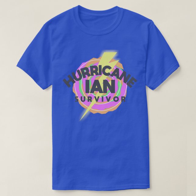 Hurricane Ian Survivor 1 T-Shirt (Design Front)
