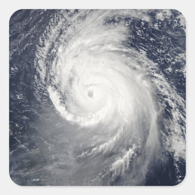 Hurricane Igor in the Atlantic Ocean Square Sticker (Front)