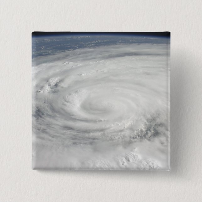 Hurricane Ike 10 2 Inch Square Button (Front)