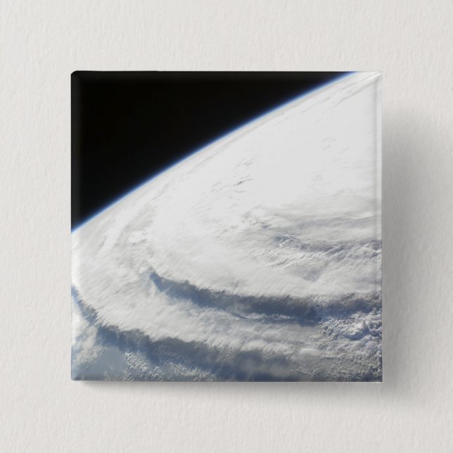 Hurricane Ike 2 Inch Square Button (Front)