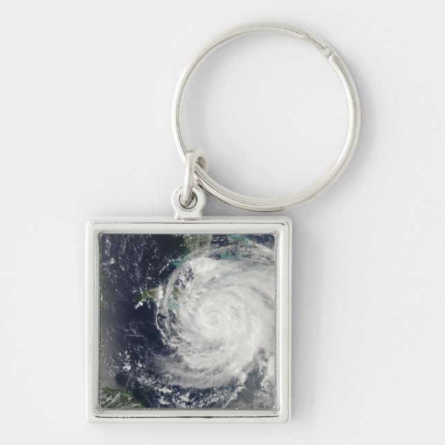 Hurricane Ike over Cuba, Jamaica, and the Baham Keychain (Front)