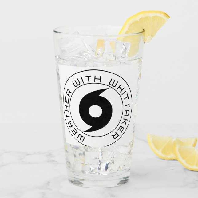 Hurricane Intensity Gauge Glass (Back Ice)
