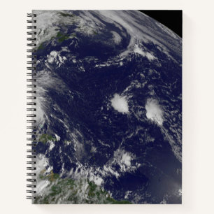 Hurricane Irene Moving Through The Bahamas. Notebook