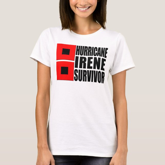 Hurricane Irene Survivor T-Shirt (Front)