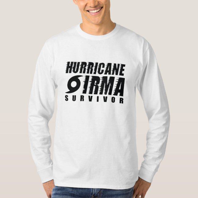 Hurricane Irma Survivor T-Shirt (Front)