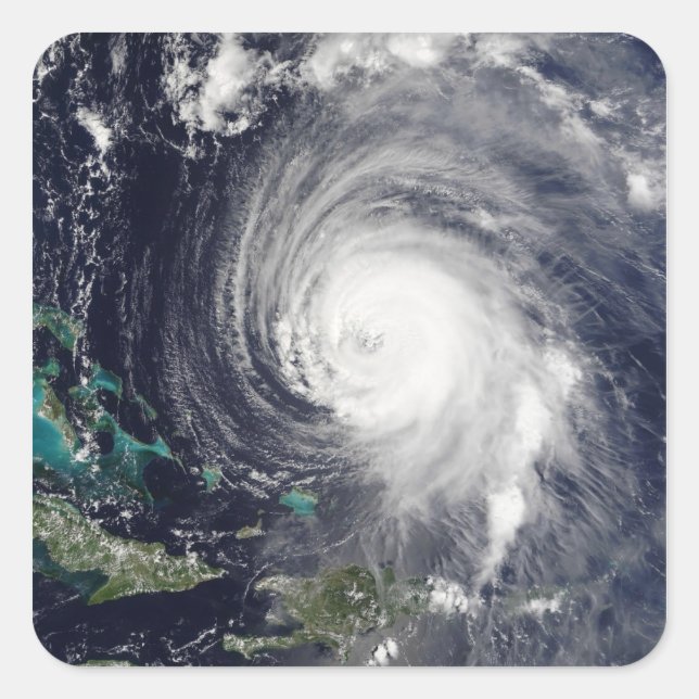 Hurricane Isabel 2 Square Sticker (Front)