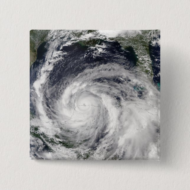 Hurricane Isidore 2 Inch Square Button (Front)