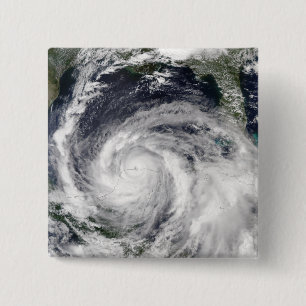 Hurricane Isidore 2 Inch Square Button