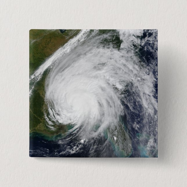 Hurricane Ivan 2 Inch Square Button (Front)