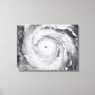 Hurricane Jangmi Canvas Print