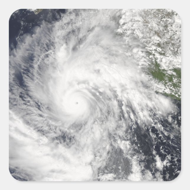 Hurricane Jimena Square Sticker (Front)